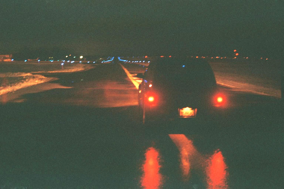 Taxiway at Night